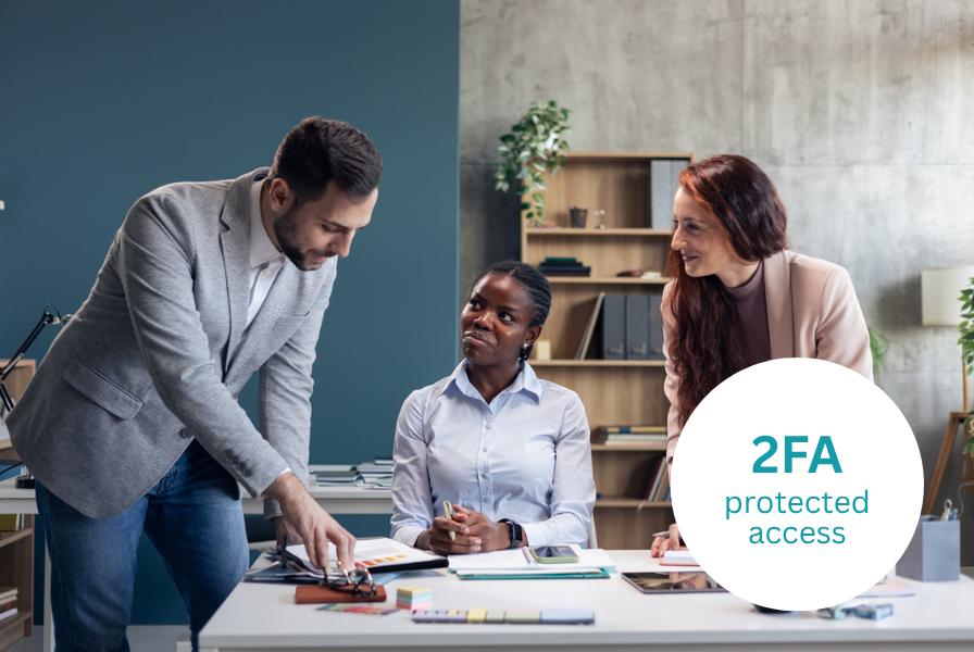 2FA protected access